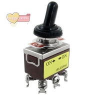 AC 250V 15A on/on 2 Position DPDT Toggle Switch with Waterproof Boot