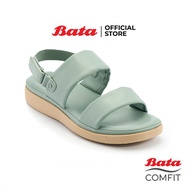 Bata Comfit รองเท้าเพื่อสุขภาพ รองเท้ารัๆดส้นเพื่อสุขภาพ รองเท้ารัดส้น รองเท้าเสริมสุขภาพ สำหรับผู้หญิง สีเขียว 6617809