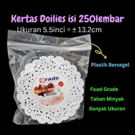 Doyley Paper 5.5inch Doilies Doly Paper 5.5inch Cake Liner Paper