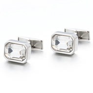 French Shirt cufflink White Crystal Cufflinks Dress Cuff Buttons Copper Buttons cufflink 51610.27
