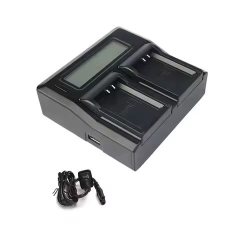 Hot TTKK LPE10 Battery Charger Double Charge Charger For Canon EOS 300D 1100D 1200D 1500D 3000D Came