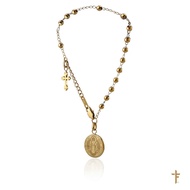 FAITHLIFT Rosary Bracelet with Saint Benedict