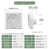 ST-⚓Jinling Electric Louver6Inch Toilet Ventilation Glass round Window Exhaust Fan APC15-2-30(D1) PUX3