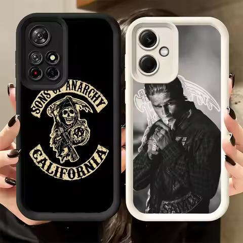 Phone Case for Xiaomi Poco X7 X6 X5 X3 Pro Sons Of Anarchy Shell M8 M7 M6 M5S X4 Redmi 15C 15 14C 13