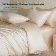 satin bedsheet Full Cotton Satin Sheet Set 3/4 Pieces