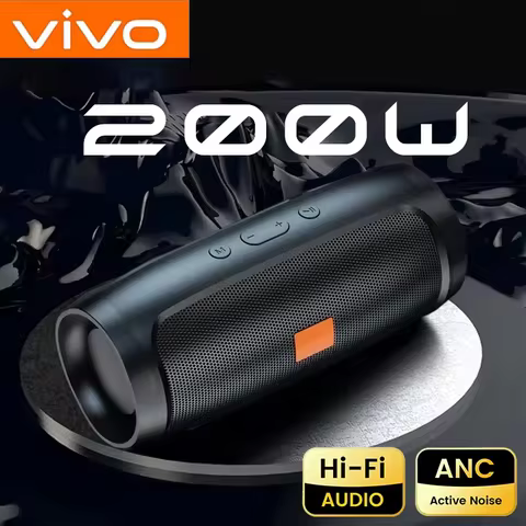 2025NEW ViVO Portable Bluetooth Speaker Wireless High Fidelity Surround Sound Box Outdoor Waterproof