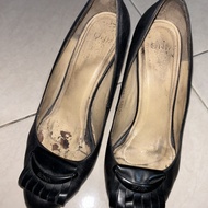 Sepatu Heels Bonia Original Hitam Defect