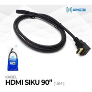 90" Hdmi Cable 1.5 Meters/ 90 Degree Hdmi to Hdmi Cable 1.5m 1.5 meters 1.5 m 1.5 meters