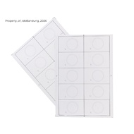 EM4100 Inlay Paper/Proximity EM4100 RFID Inlay Paper Proximity 125kHz for Cards