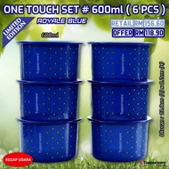 Tupperware One Touch Set 600ml (6pcs)