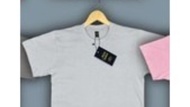 ELGINI Kemeja-T Kapas Kosong S-XXL | Plain Cotton Tee AIN FASHION Brand Reflective E design short sl