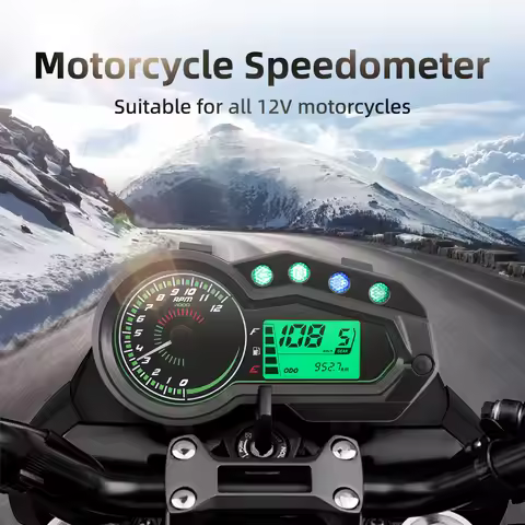 For Mexico ITALIKA 150z 150sz 170z 2014-2022 Motorcycle Speedometer Universal Multifunction Moto Acc