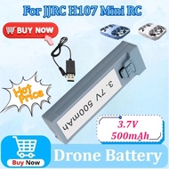 New Upgraded 3.7V 500mAh Replacement for JJRC H107 Mini RC  Drone Battery Lipo Drone Battery Quadcop