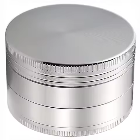 3 Inch Herb Grinder Metal Tobacco for Smoking 75mm 4 Layer Zinc Alloy Herbal 4 Pieces Smoke Accessor