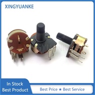 2Pcs/lot 149 Type Single 2Pin With Switch Potentiometer B2M B205 Bend Feet Flower Shaft Length 15mm