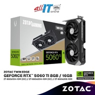 ZOTAC GeForce RTX 5060 Ti Twin Edge 8GB / 16GB OC GDDR7 Graphics Card | ZT-B50610H-10M / ZT-B50620H-