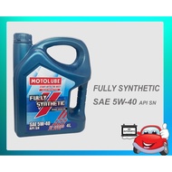 Motolube Fully Synthetic 4 Litter Petrol Engine Oil SAE 5W40 API SN