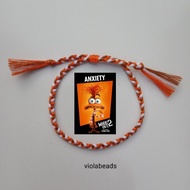 INSIDE OUT 2/ bracelet / rope bracelet braided bracelet cute bracelet bracelet