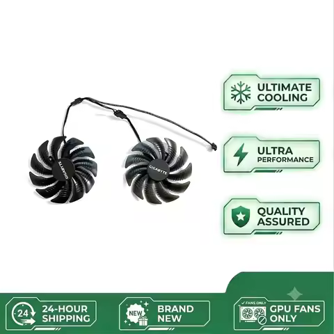 Brand New Suitable for Gigabyte GTX 1050 1060 1070 Ti GV-RX570 580 AORUS RX 470 480 R9 380X 88MM 4PI