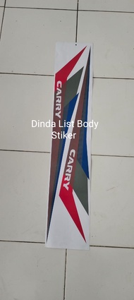 STIKER LIST BODY MOBIL PICKUP CARRY NEW 2021