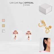 Paige Ribbon Stud Earrings - CK5-42120404 Genuine full bill