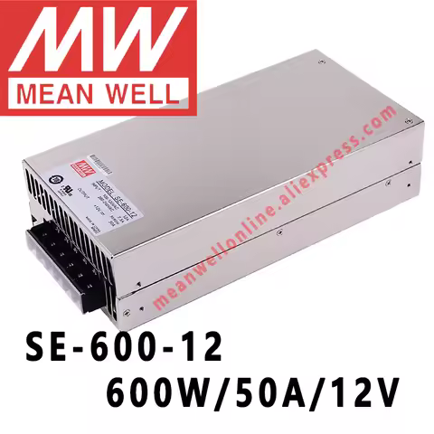 Mean Well SE-600 Series 600W 5V/12V/15V/24V/27V/36V/48V DC Single Output ower Supply meanwell online