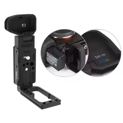 Selens A72 A7R2 A7S3 A7R3 A73 A9 L-Bracket Camera For Sony A7ii A7Riii A7iii A7Siii A9 Aluminum Allo