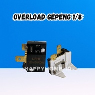 OVER LOAD REFRIGERATOR FLAT OVER LOAD/ |OVERLOAD FREZER 1/8 hp