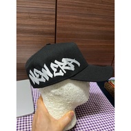 NE Stencil 9 Forty A NE JPN Black Baseball Cap Adjustable snapback