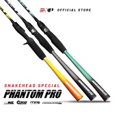 EXP Phantom Pro Rod Casting BC Baitcasting Spinning Joran Haruan Toman 6'3-6'6