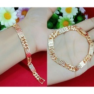 18K GOLD PLATED CHAIN BRACELET