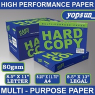 Hard Copy Bond Paper Long/A4/Short Per Box for 5 ream