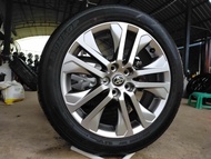 แม็กโตโยต้า สีเดิม ป้ายแดง ขอบ18 พร้อมยางดันลอป 225 50 18 ปี24ใส่ chr camry innova  vellfire  อัลพาด