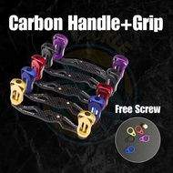 【MR.T】Pemegang Karbon Mesin BC – Carbon Handle Baitcasting Reel Grip Carbon Fiber Knob Handle Akseso