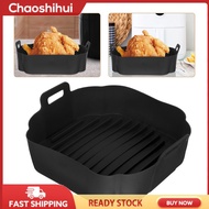 Chaoshihui Silicone Air Fryer Liner Reusable Square Air Fryer Basket Air Fryer Baking Pot