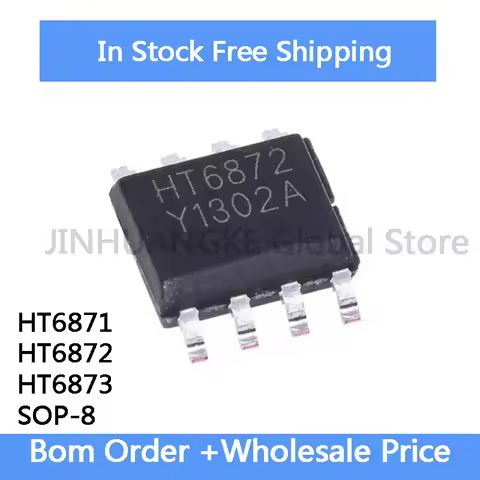 (10Pcs) HT6871 HT6872 HT6873 Audio Power Amplifier Chip IC SMT SOP-8 in Stock Wholesale