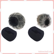 [lzdxwcke2] Microphone Wind Cover Mic Windshield Reusable Noise Reduction Studio Accessories Windpro