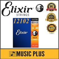 Elixir Strings Nanoweb Electric Guitar Strings .011-.049 Medium