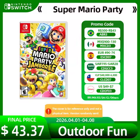 Nintendo Switch Games Super Mario Party Jamboree Original Physical Game Card Action Genre Game for N
