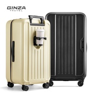 HY@ Ginza2023New Large Capacity Luggage Password Suitcase Men and Women Mute Trolley Case Zipper Sui