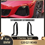 Front Bumper Fog Light Grill Trim Cover 51118093301 51118093302 for BMW 3 G20 G21 M340i Left Right B