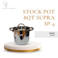STOCK POT 8QT SUPRA SP-4 (FRUIT)