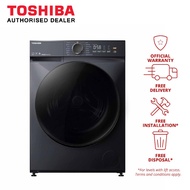 (Bulky) Toshiba 10.5 KG Front Load Washing Machine TW-T25BZU115MWS(MG)