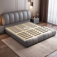 1.5 Leather Art Bed Modern Simple Mike Storage 1.8m Wedding Bed Double Bed Light Luxury Brand New St