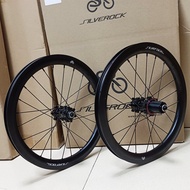 Silverock SR30A ชุดล้อเบรกดีเพม 16 นิ้ว สำหรับจักรยานพับได้ อุปกรณ์ปรับแต่ง ชุดล้ออะลูมิเนียม ชุดล้อ