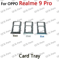 For OPPO Realme 9 Pro Sim Card Tray Slot Holder Card Holder Reader SD Slot Adapter Replacement Parts