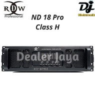 Power Amplifier RDW ND 18 PRO / ND18 PRO / ND 18PRO Class H - 4