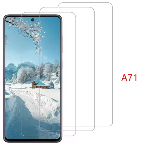 phone case for samsung galaxy a71 tempered glass on samsunga71 galaxya71 a 71 71a 4g 5g back cover 3