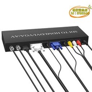 【優選】SDI轉HDMI/VGA/AV/DVI/SDI轉換器分配器高清帶遙控視頻信號轉換盒