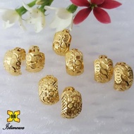 ISTIMEWA 916 Gold Earring Subang Spring Emas 916